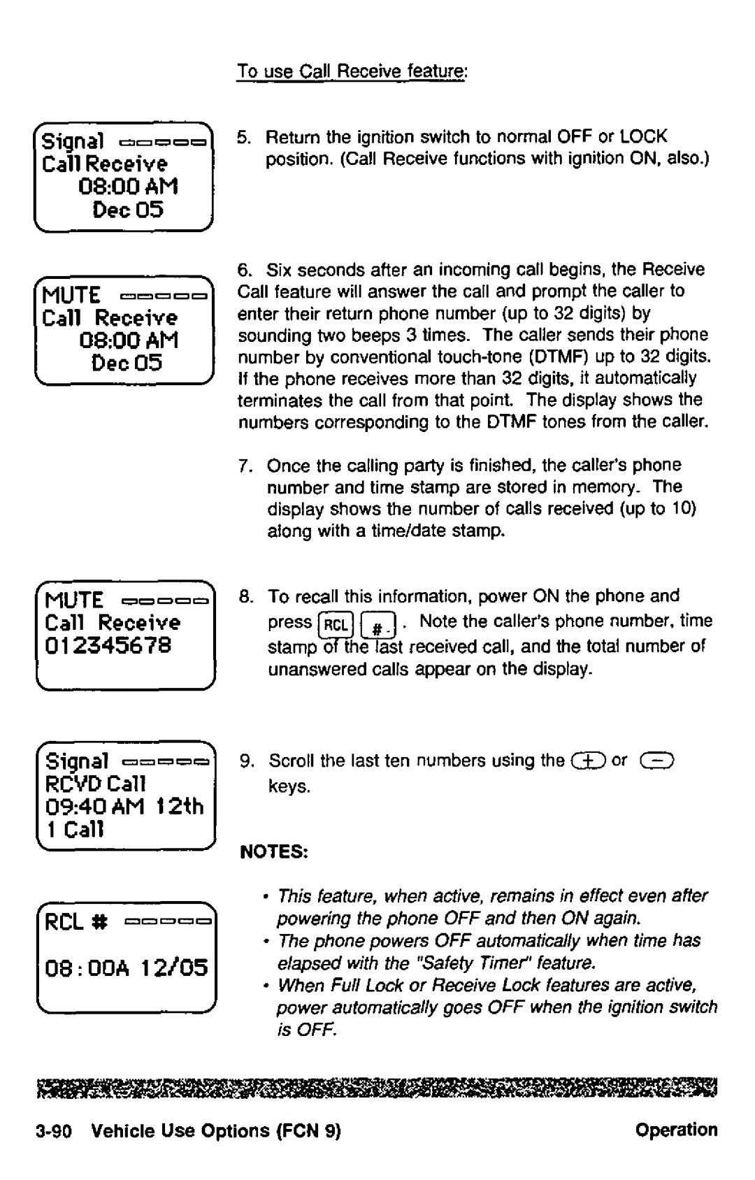 Panasonic HH950 manual 