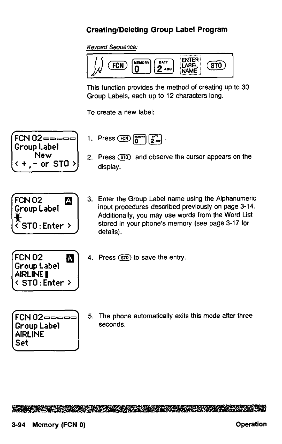 Panasonic HH950 manual 