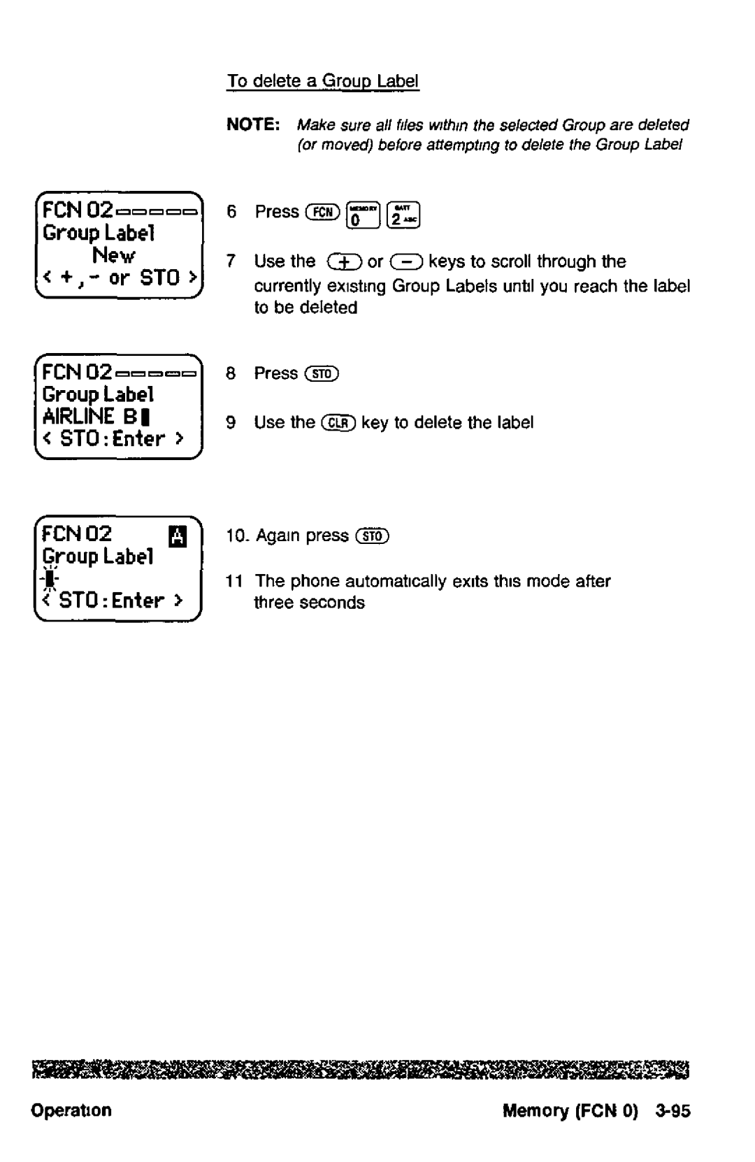 Panasonic HH950 manual 