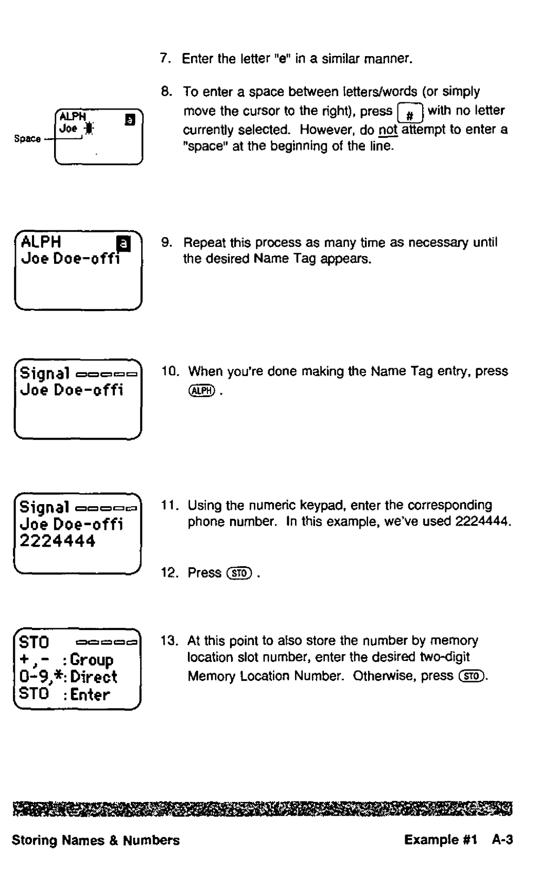 Panasonic HH950 manual 