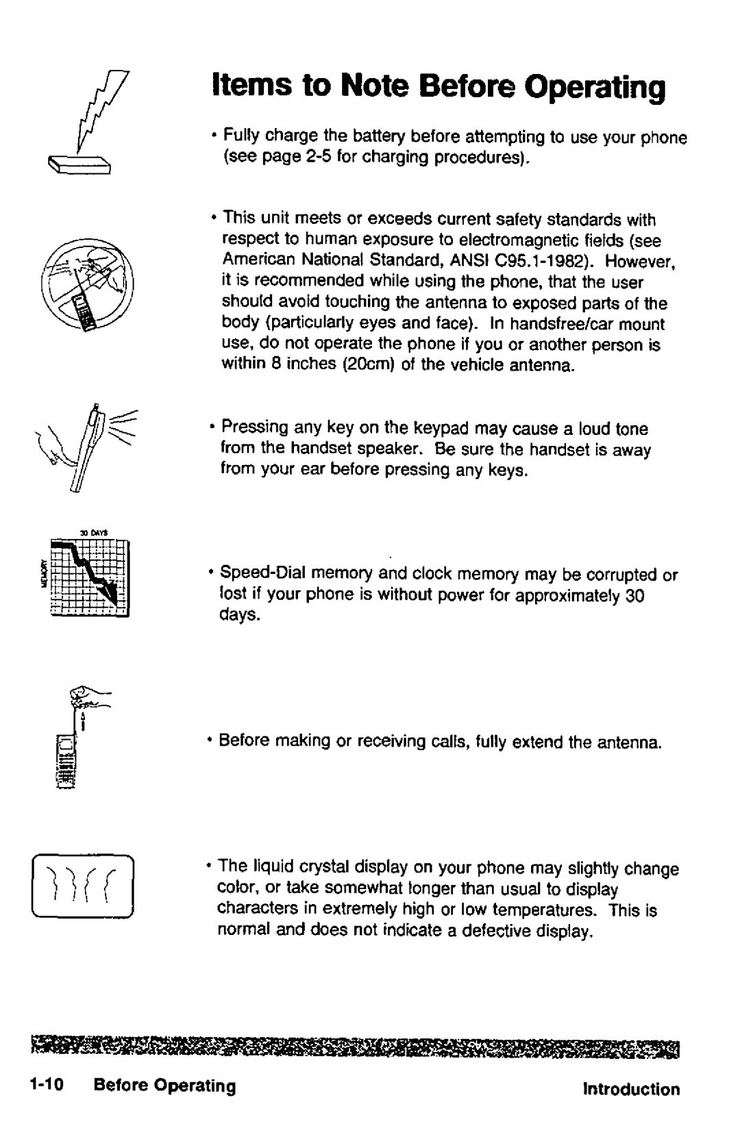 Panasonic HH950 manual 