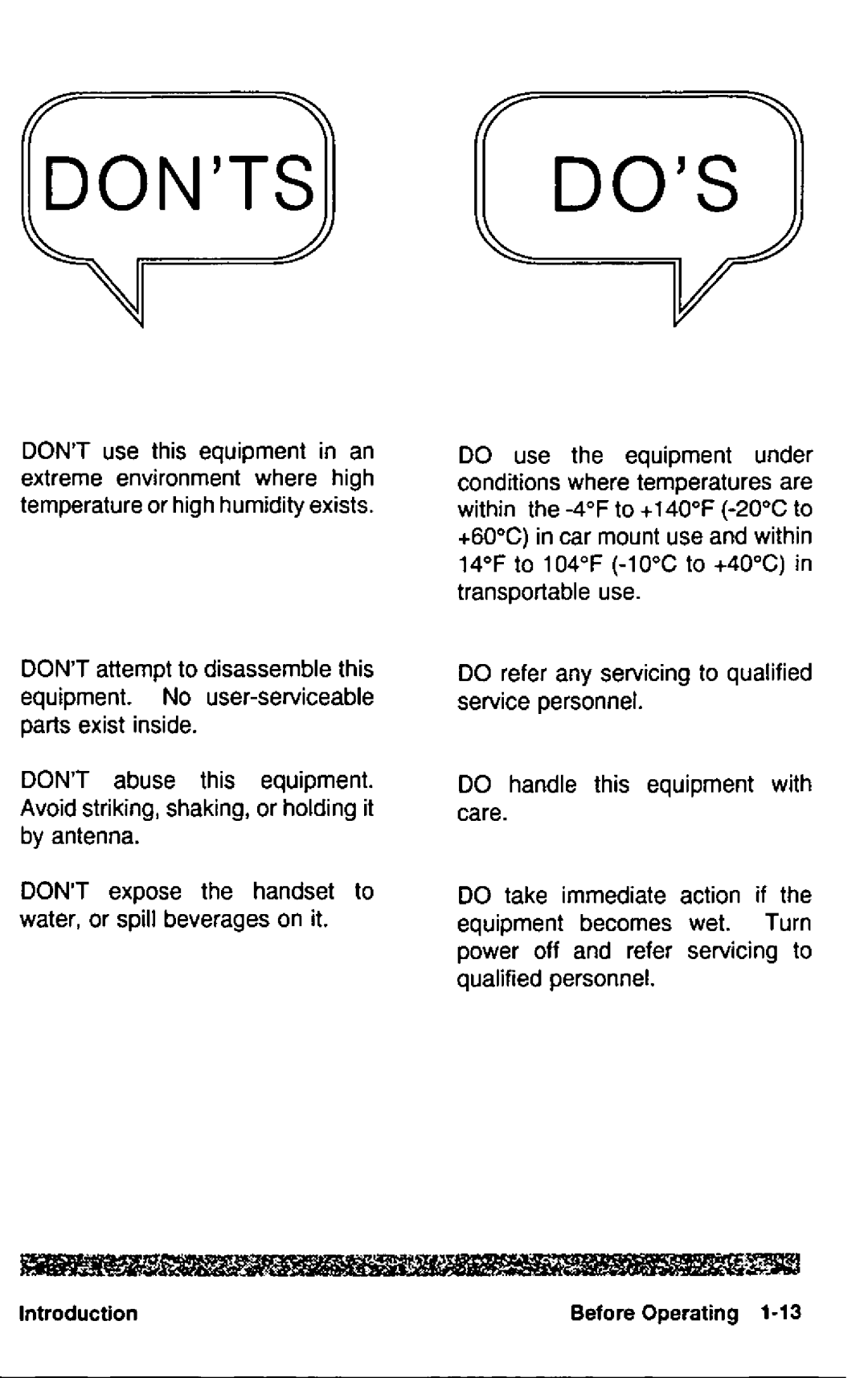 Panasonic HH950 manual 