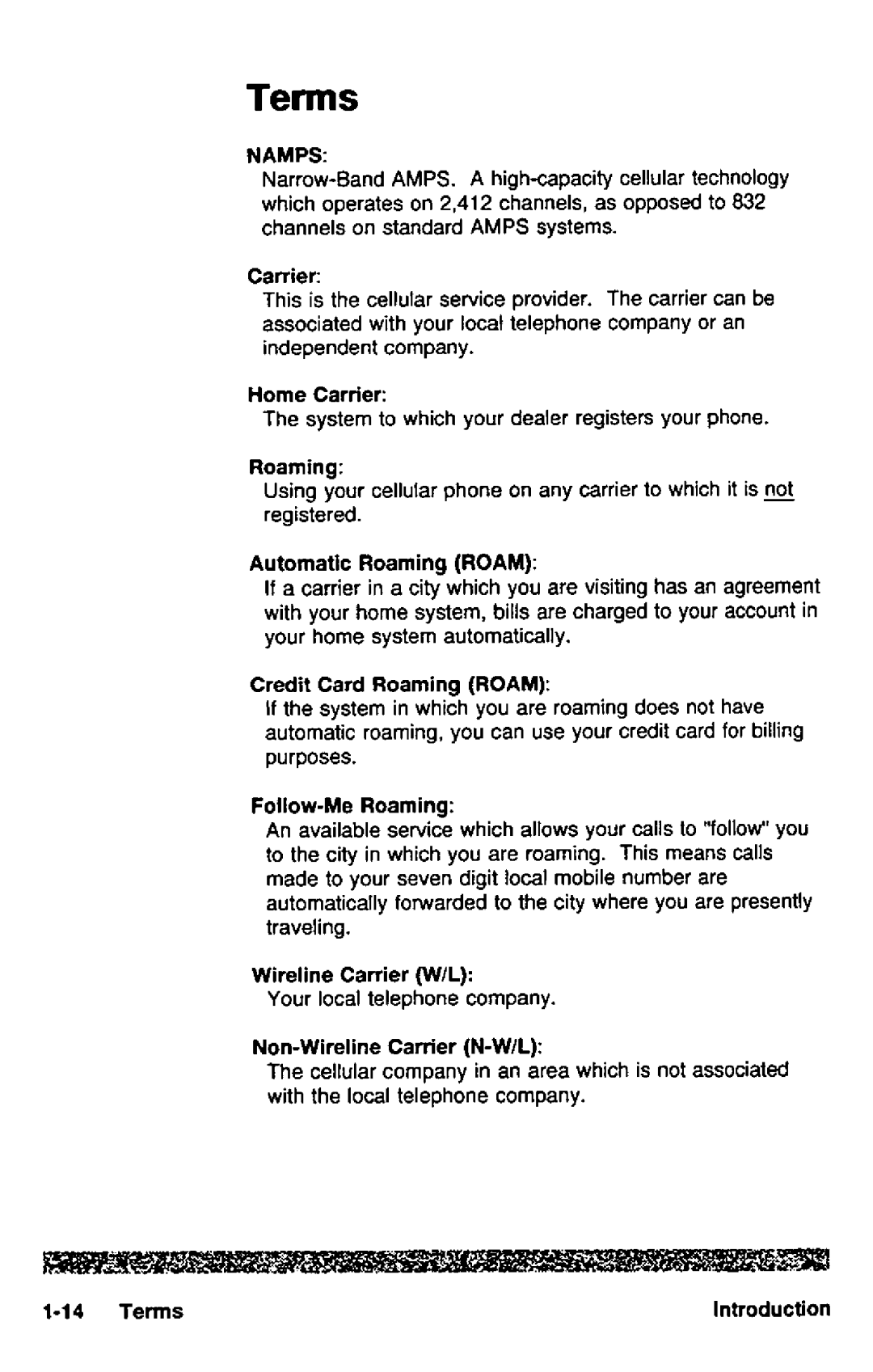 Panasonic HH950 manual 