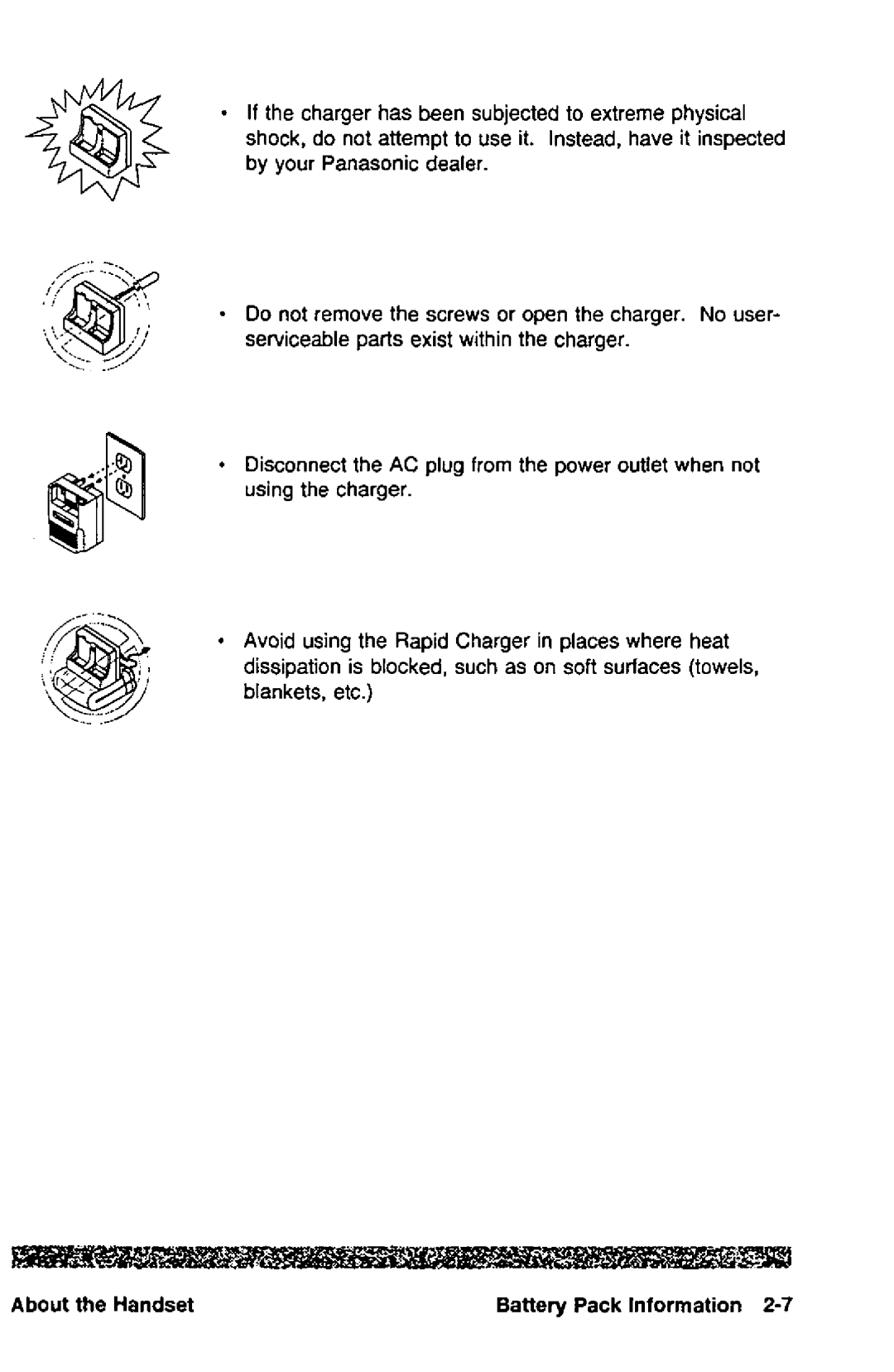 Panasonic HH950 manual 