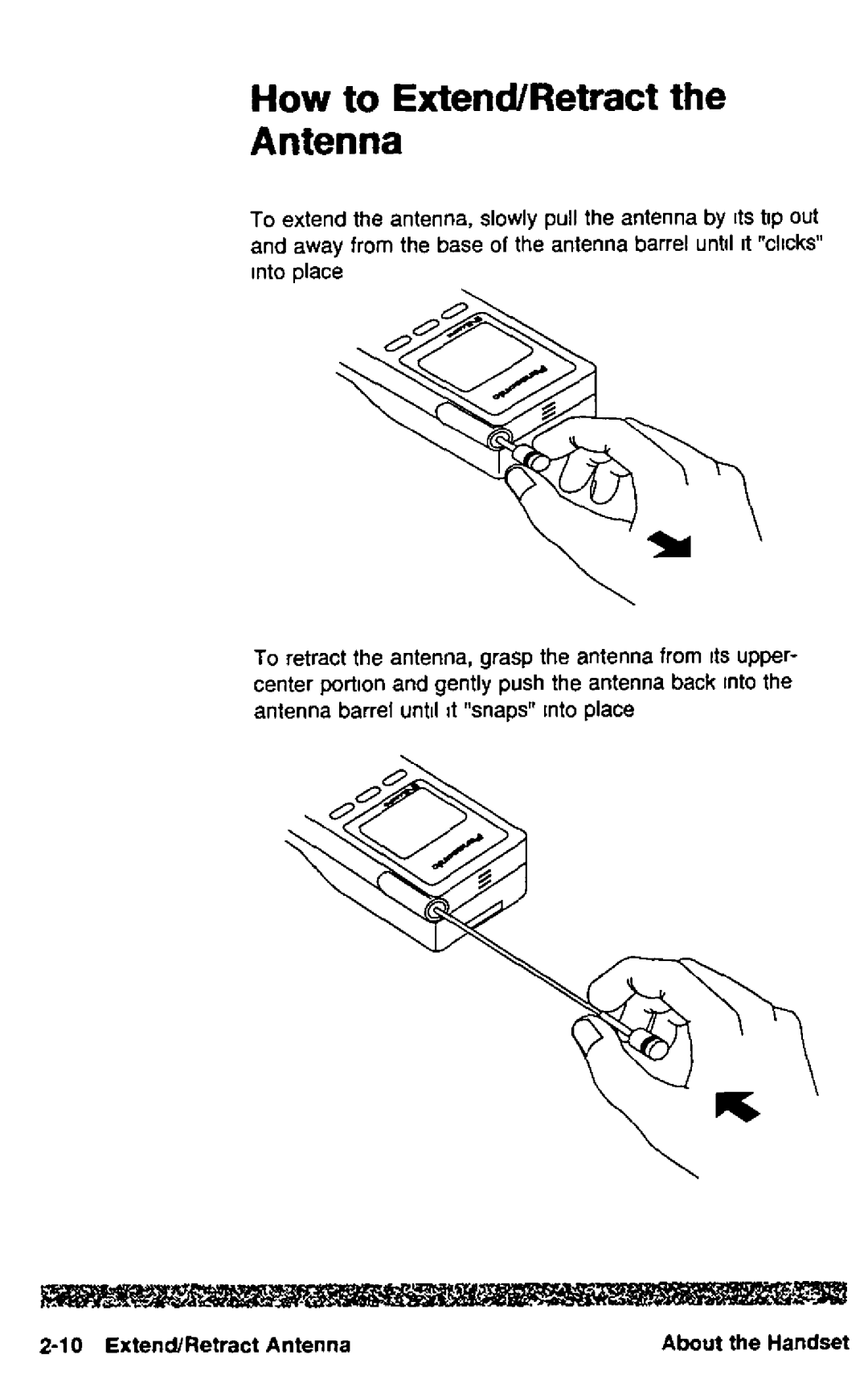 Panasonic HH950 manual 