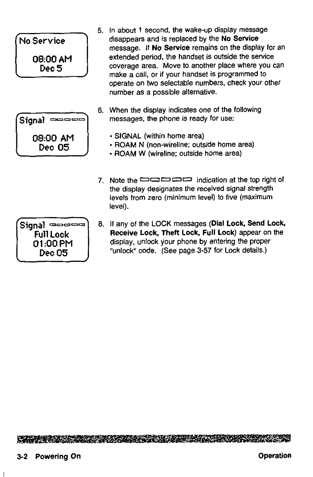 Panasonic HH950 manual 