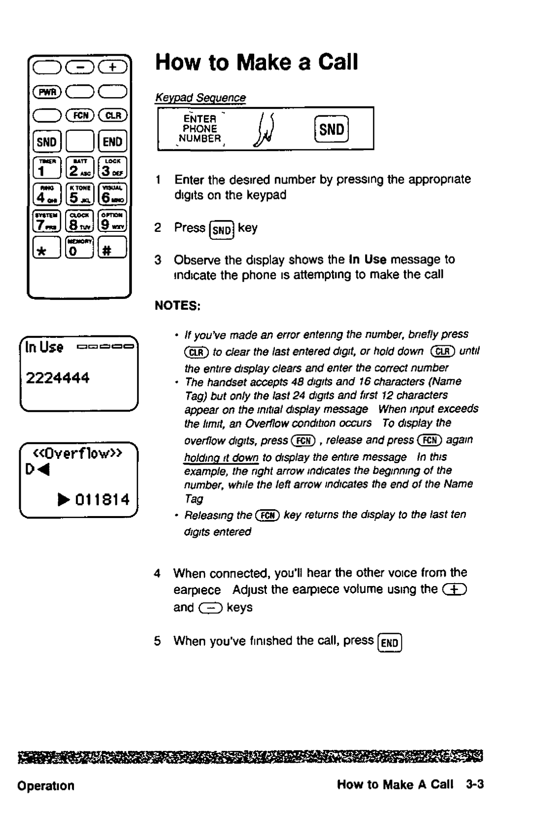 Panasonic HH950 manual 