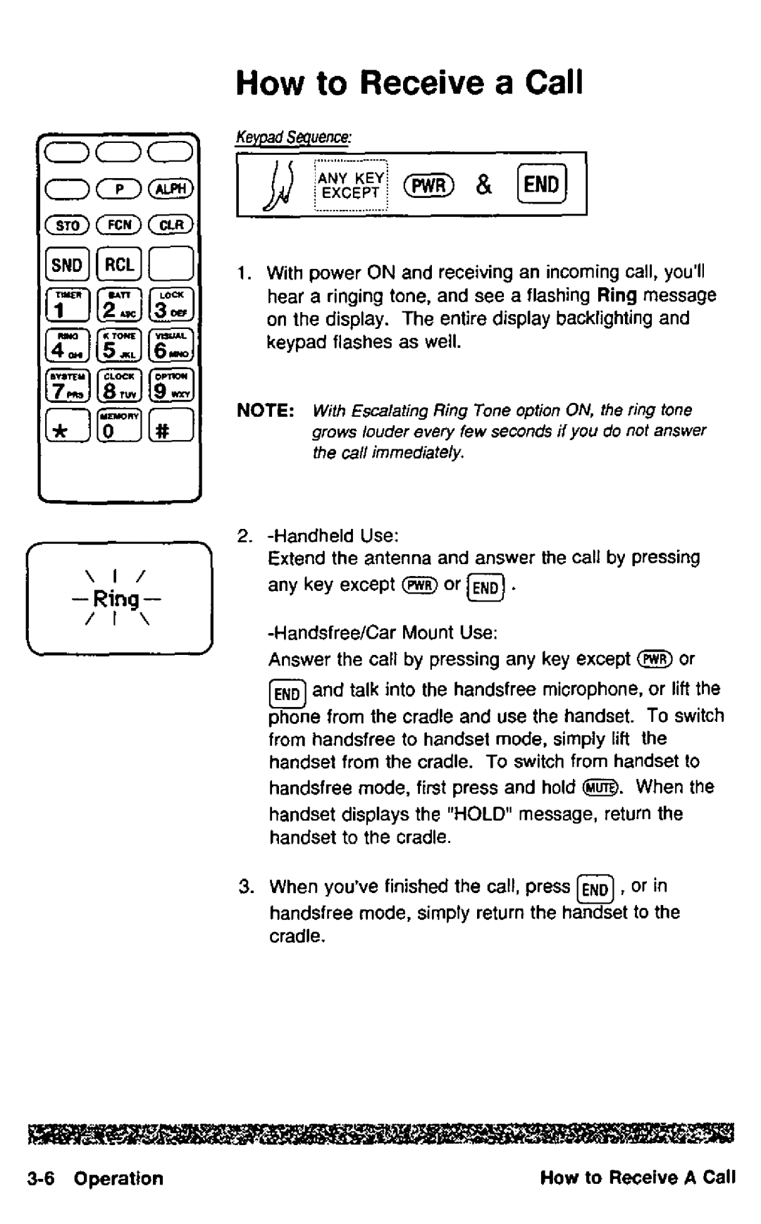 Panasonic HH950 manual 