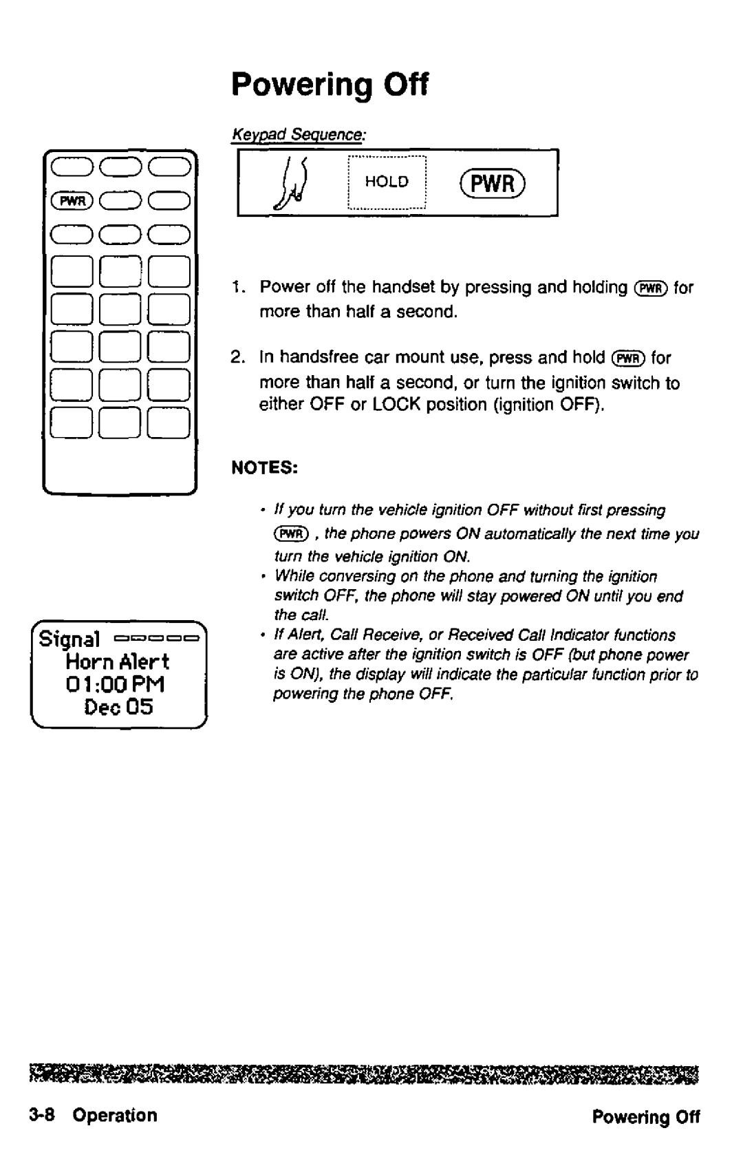 Panasonic HH950 manual 