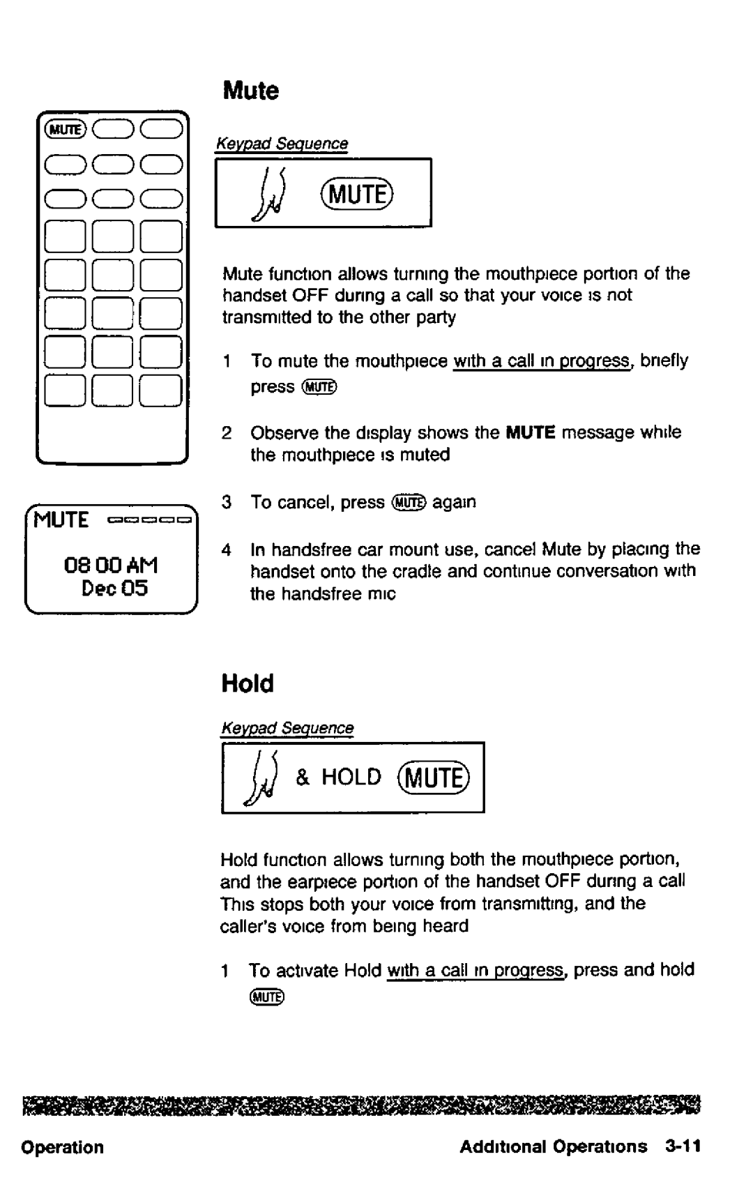 Panasonic HH950 manual 