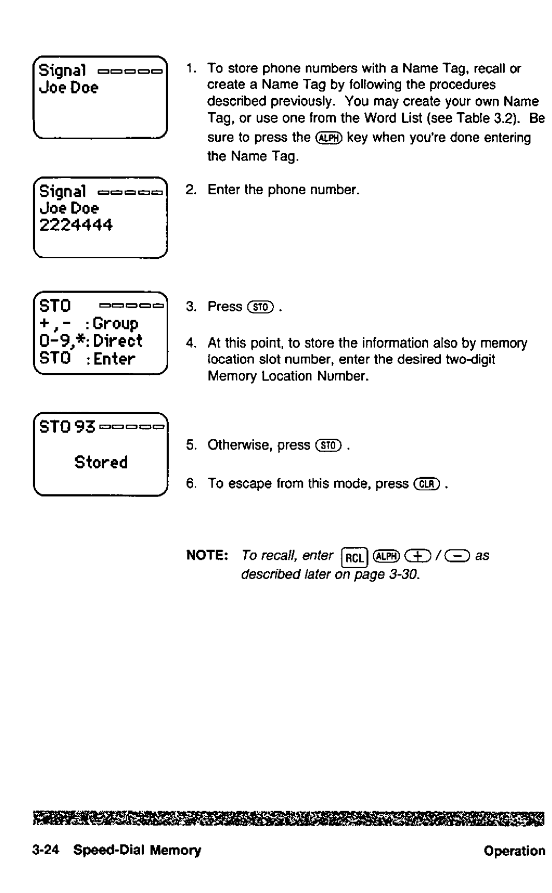 Panasonic HH950 manual 