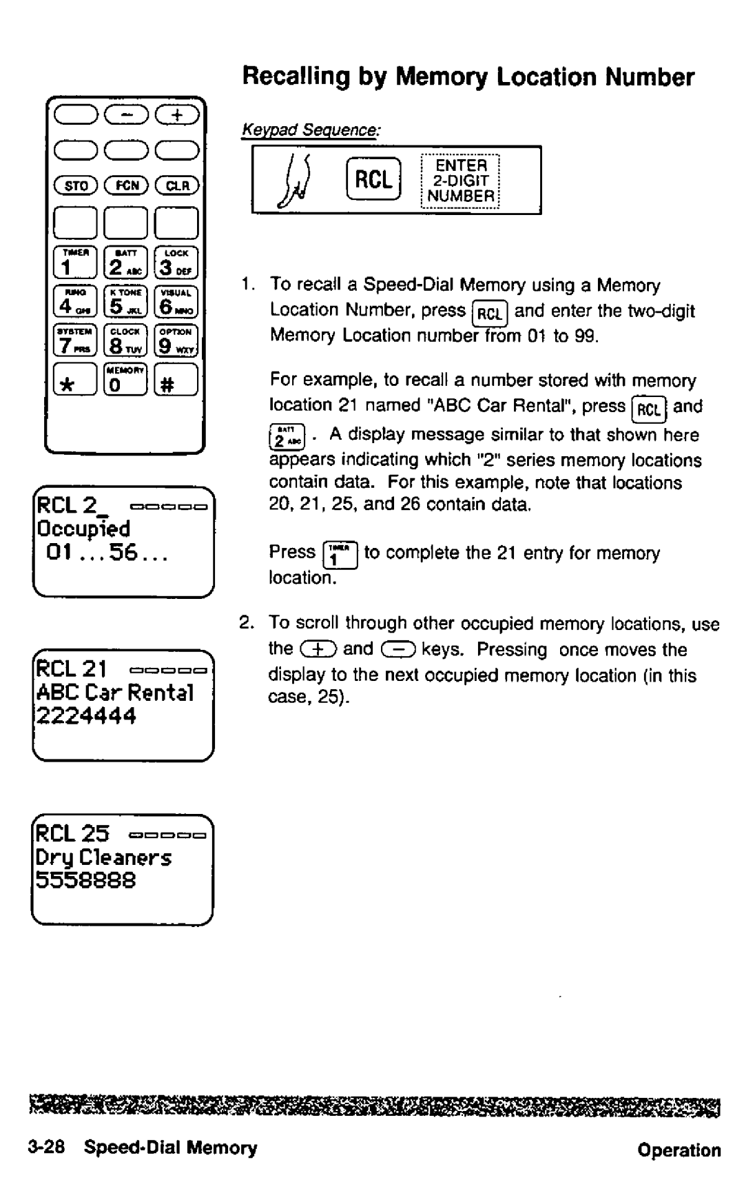 Panasonic HH950 manual 