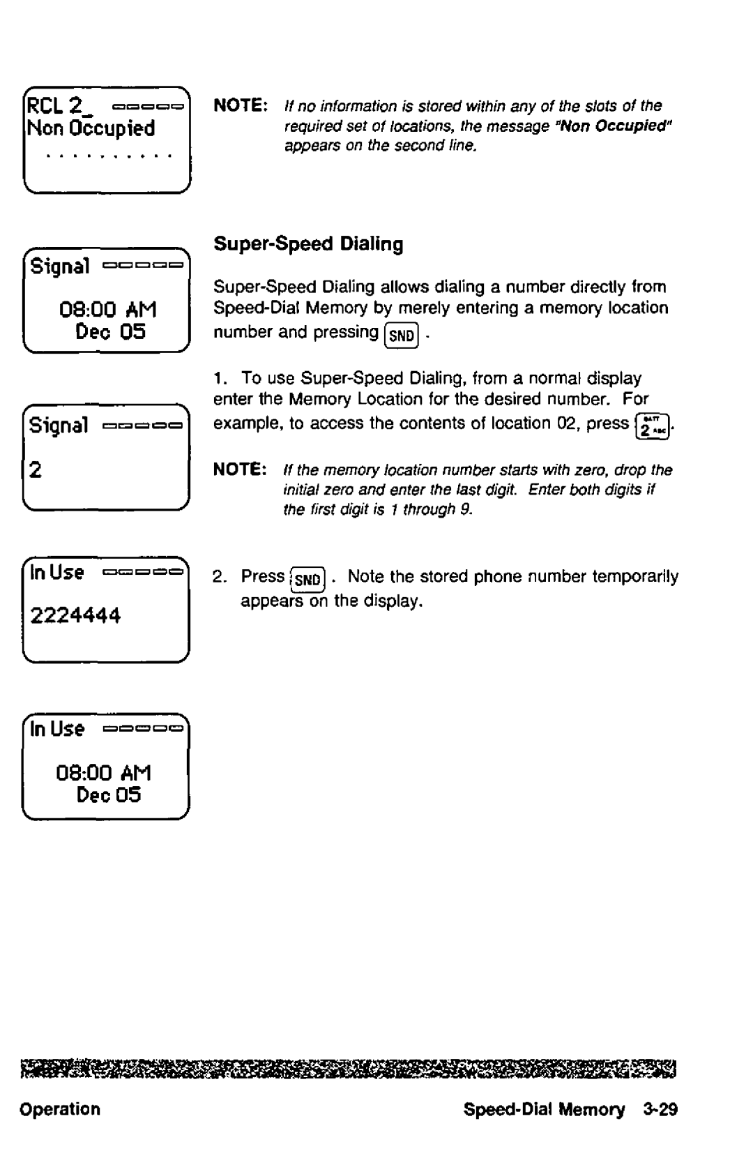 Panasonic HH950 manual 