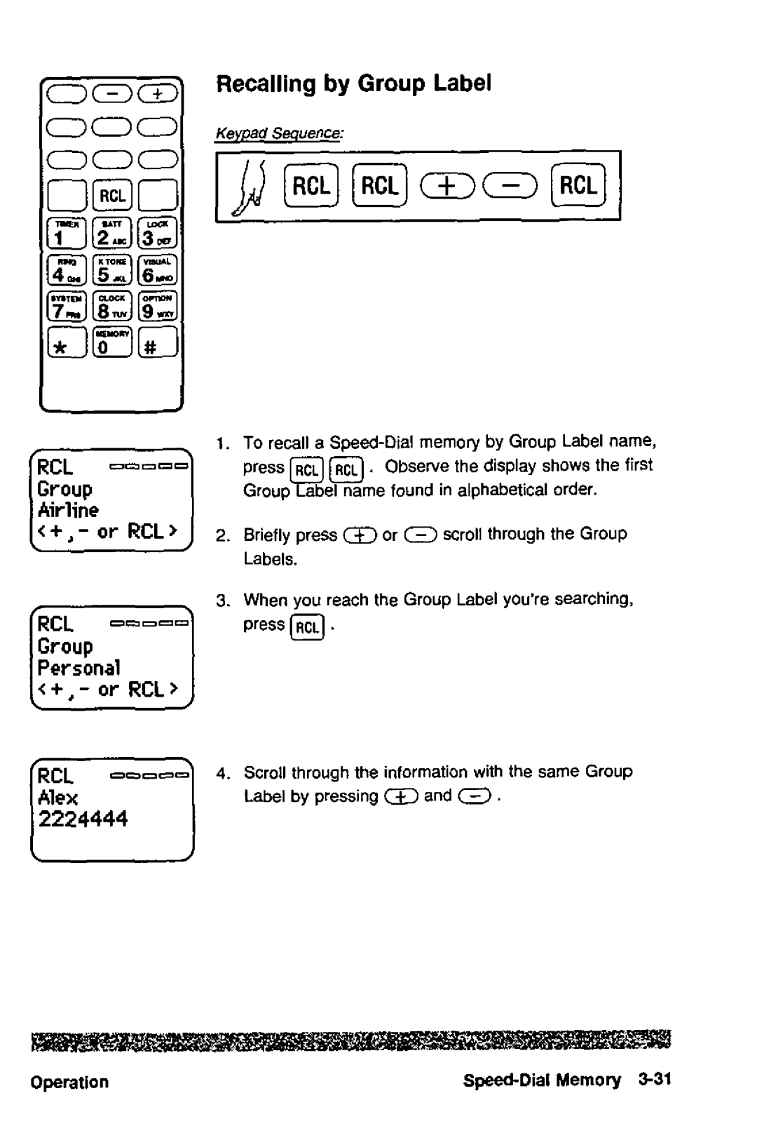 Panasonic HH950 manual 