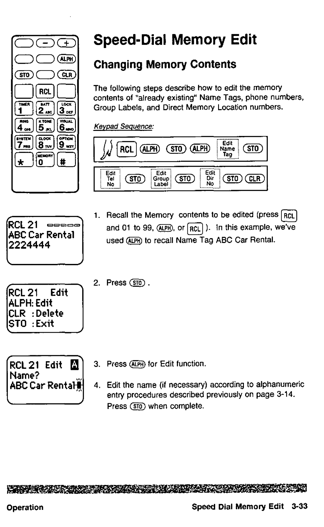 Panasonic HH950 manual 