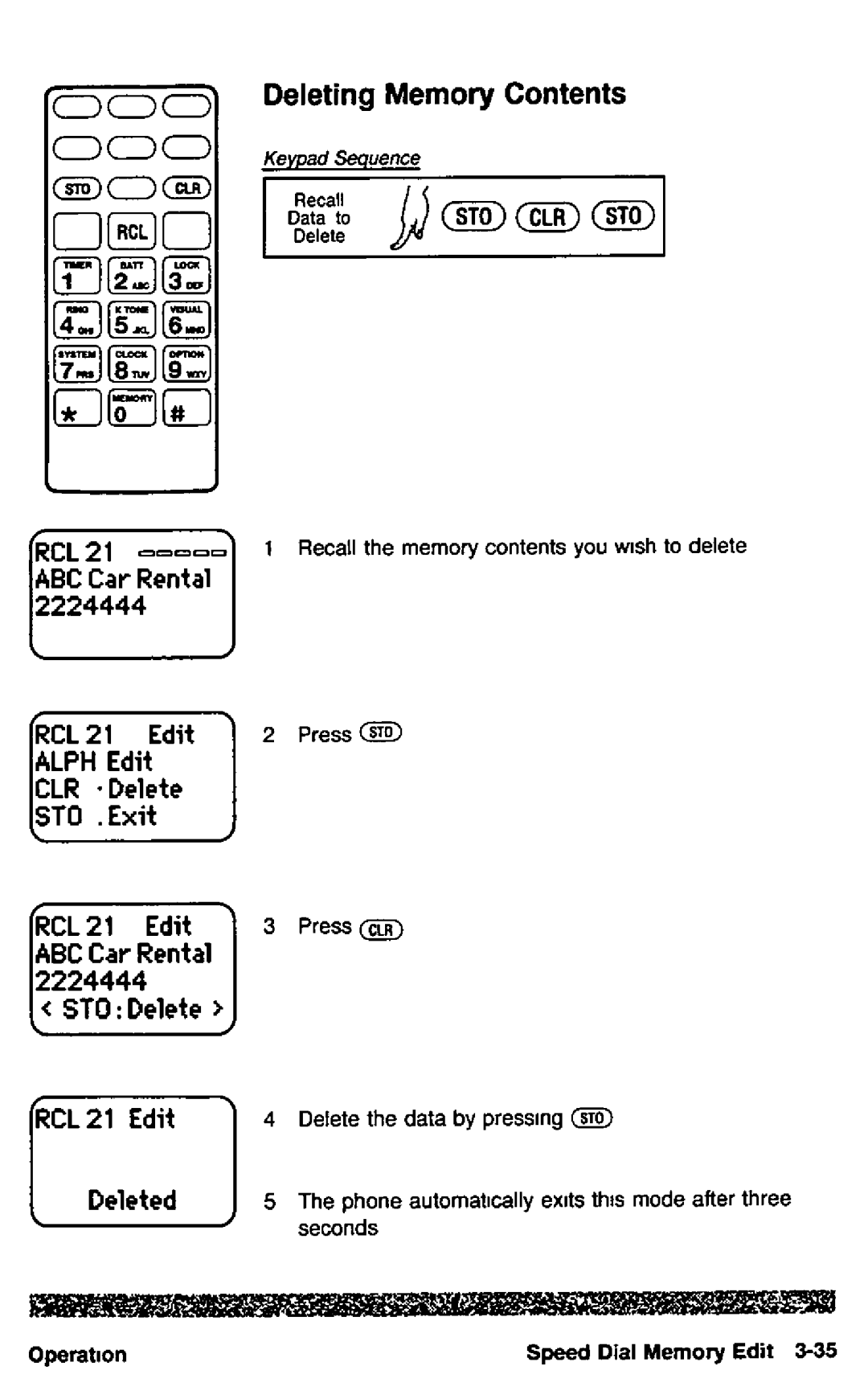 Panasonic HH950 manual 