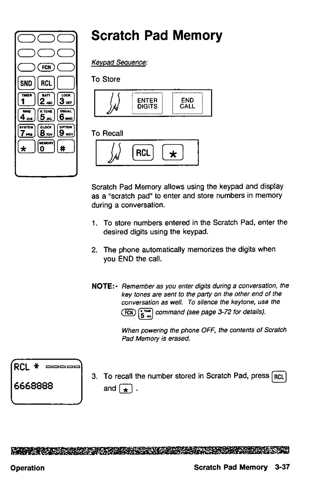 Panasonic HH950 manual 