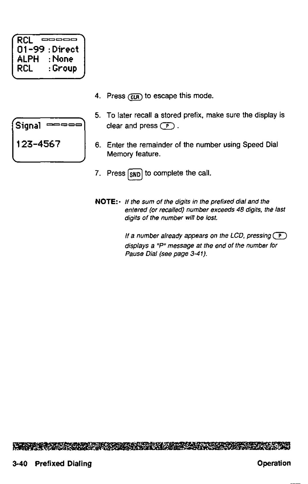 Panasonic HH950 manual 