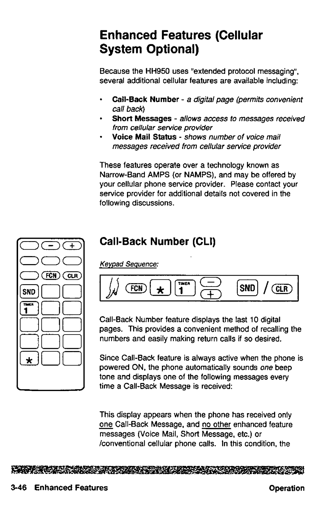 Panasonic HH950 manual 