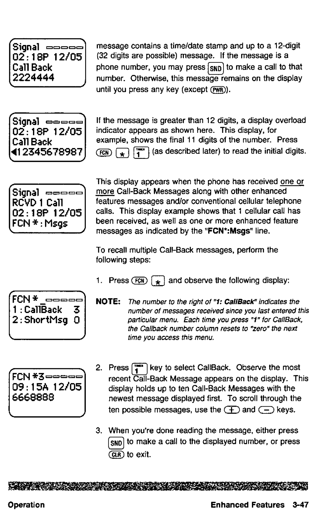 Panasonic HH950 manual 