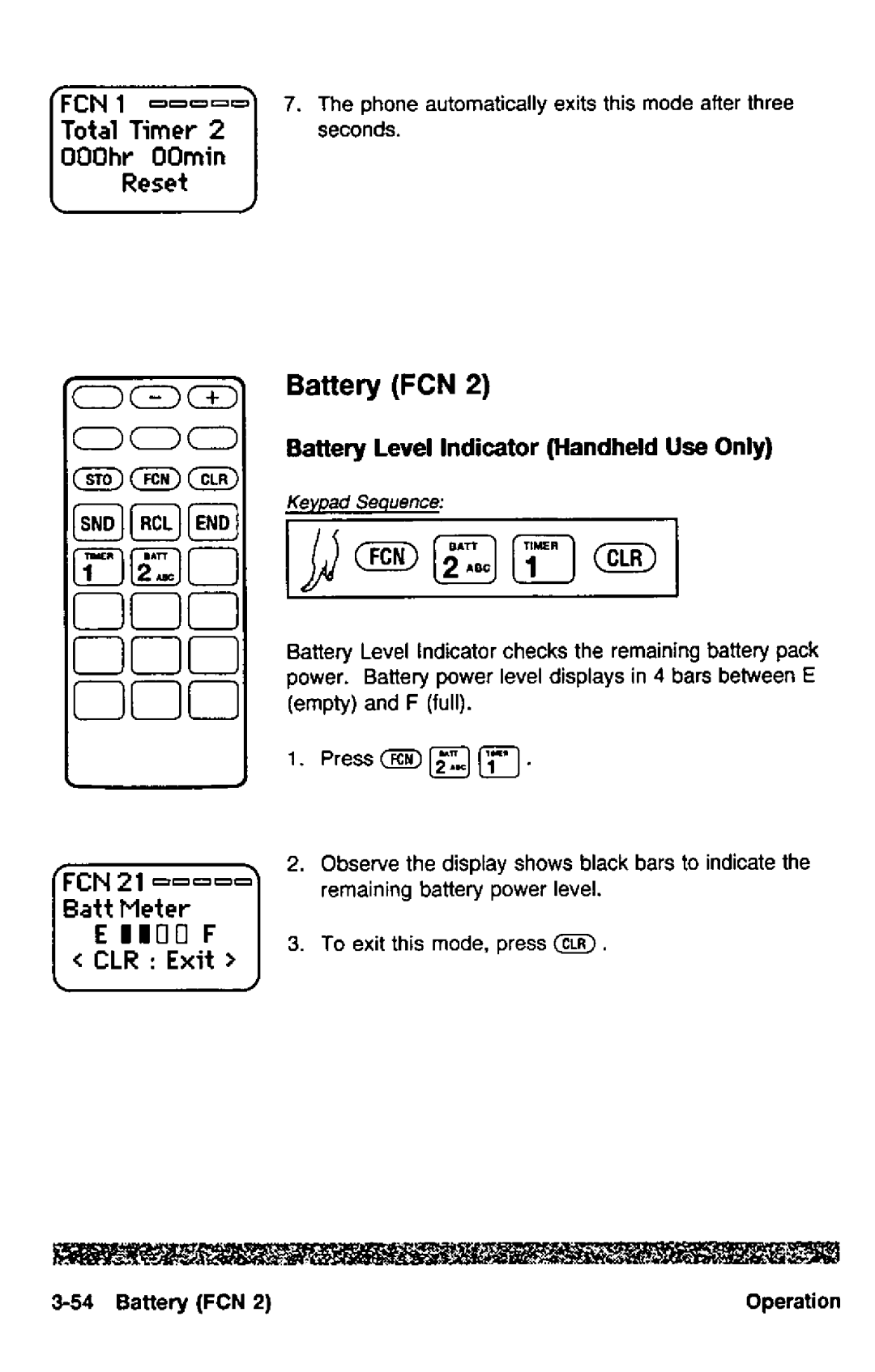 Panasonic HH950 manual 