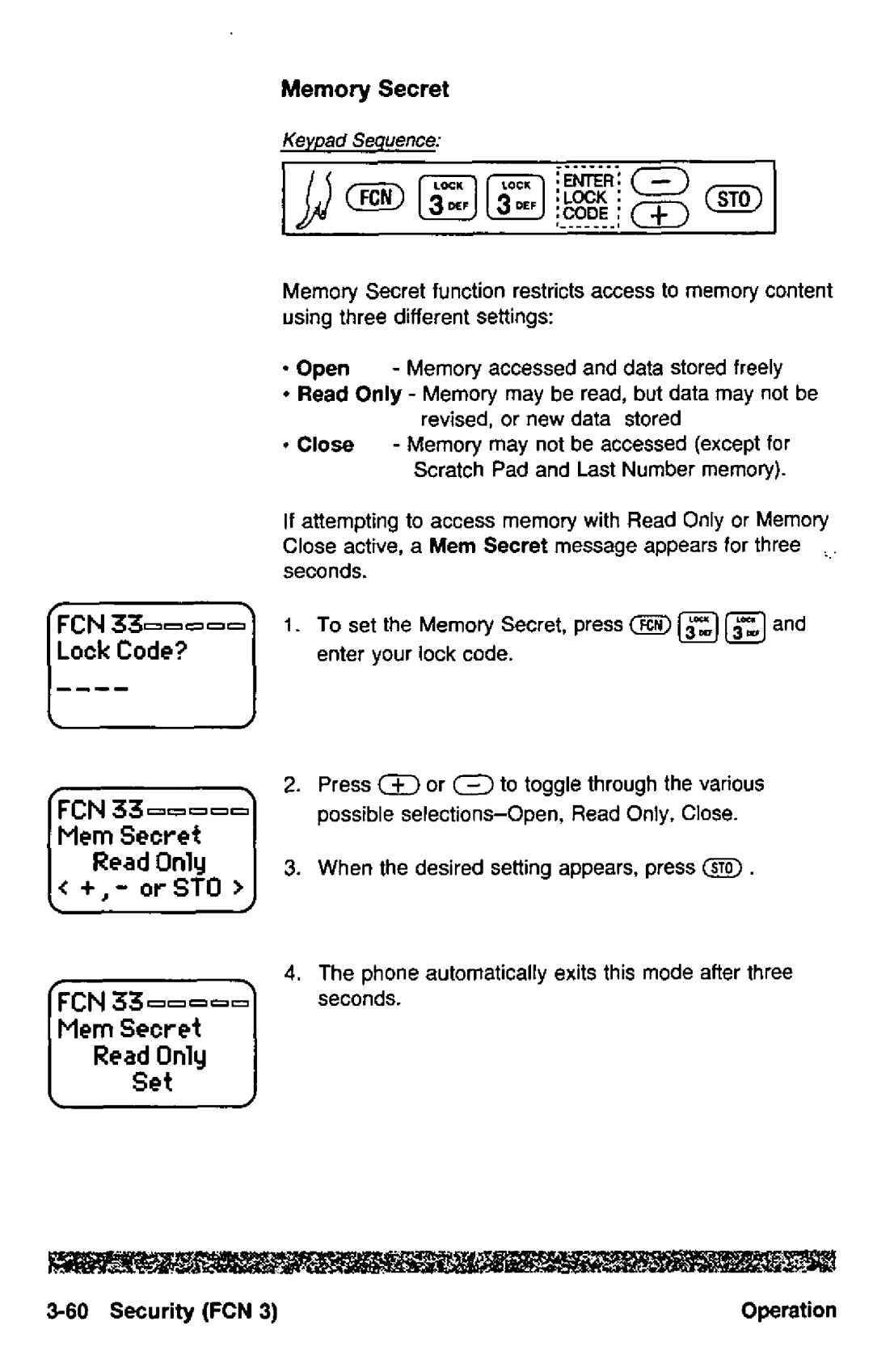 Panasonic HH950 manual 