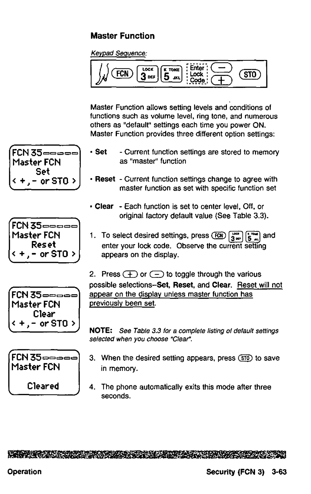 Panasonic HH950 manual 