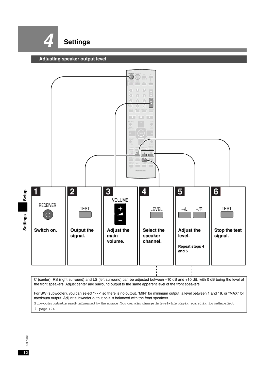 Panasonic HT-SC07, HT-SC05, SC-HT05, SC-HT07 manual 