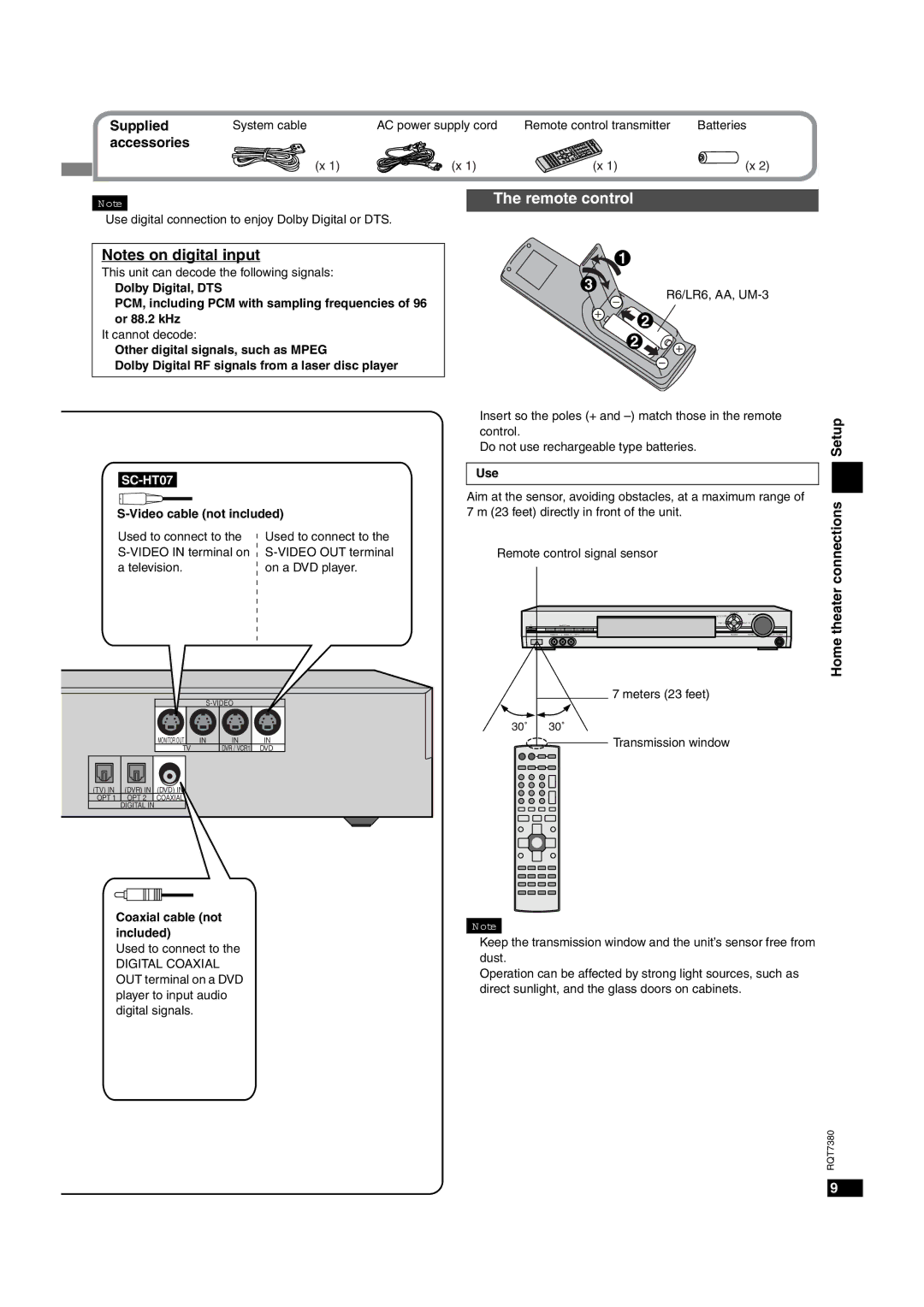 Panasonic HT-SC05, HT-SC07, SC-HT05, SC-HT07 manual 871 =, A8# 