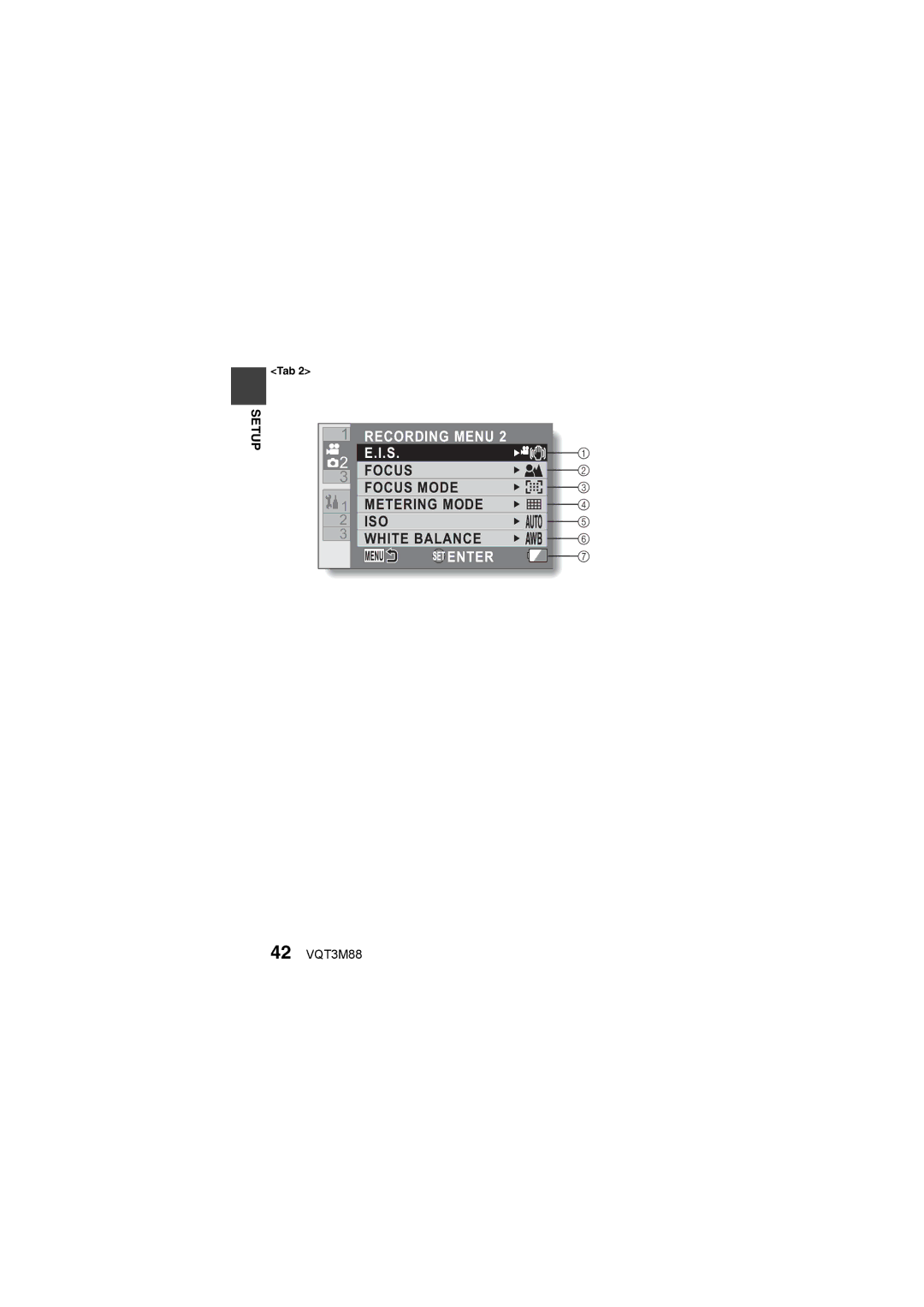 Panasonic HX-DC10 owner manual 42 VQT3M88 