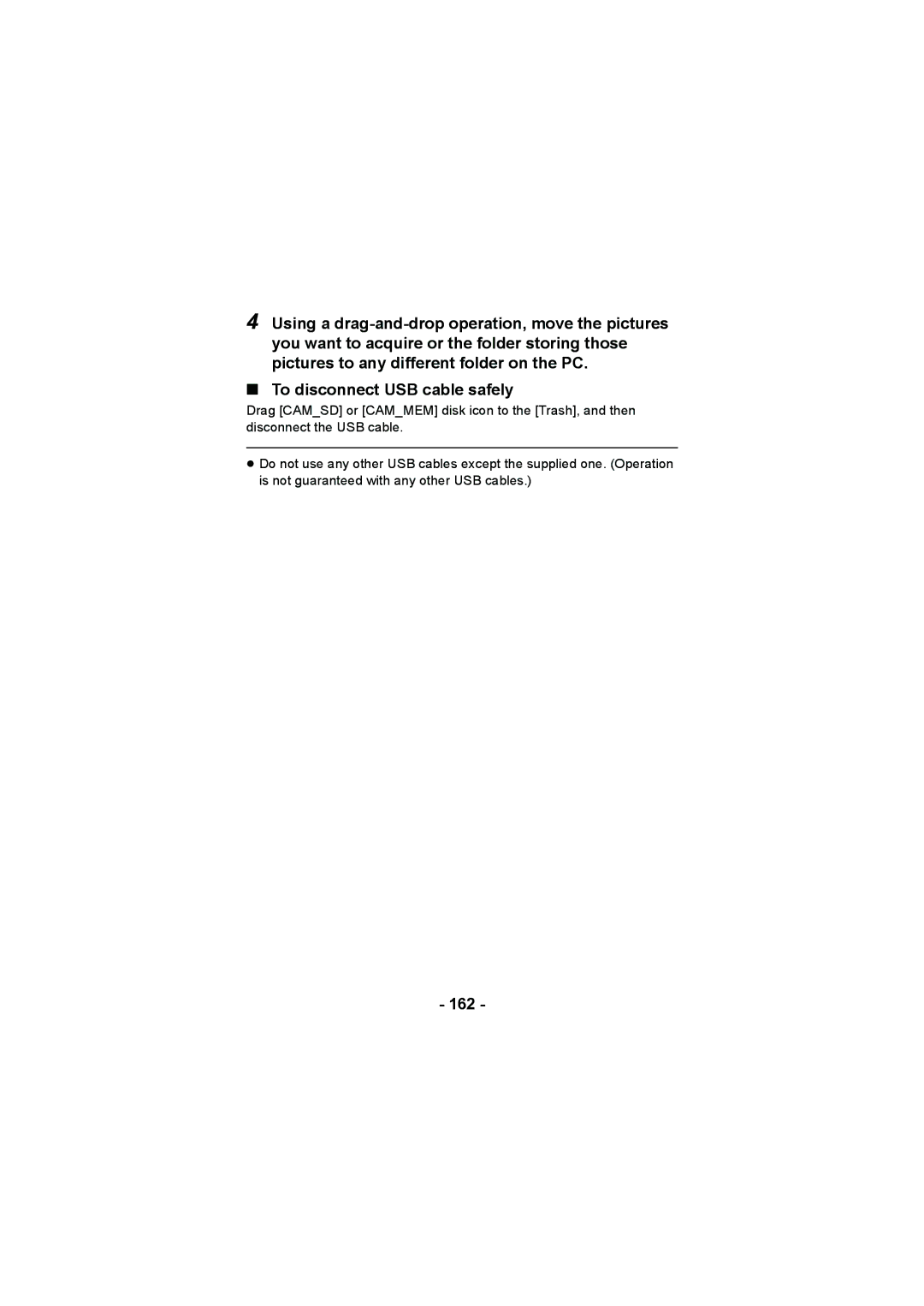 Panasonic HX-DC2, HX-WA20 operating instructions 162 