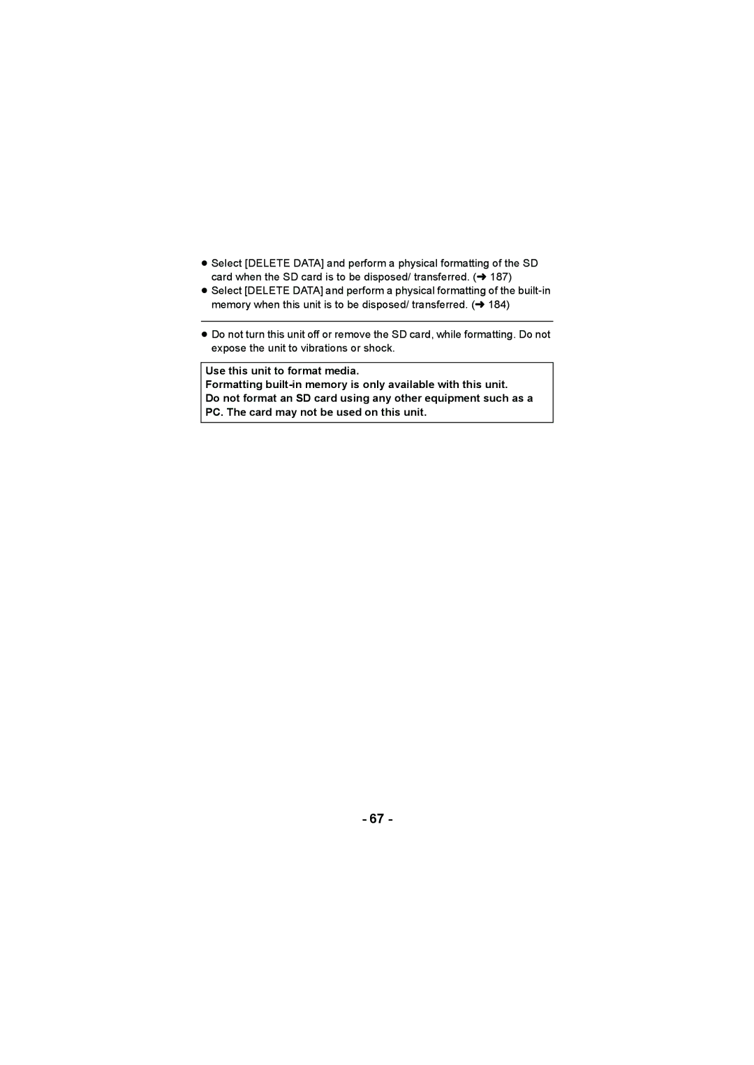 Panasonic HX-DC2, HX-WA20 operating instructions 