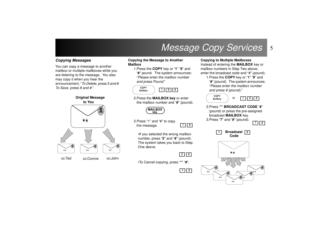 Panasonic ICX manual Ge Copy Services 