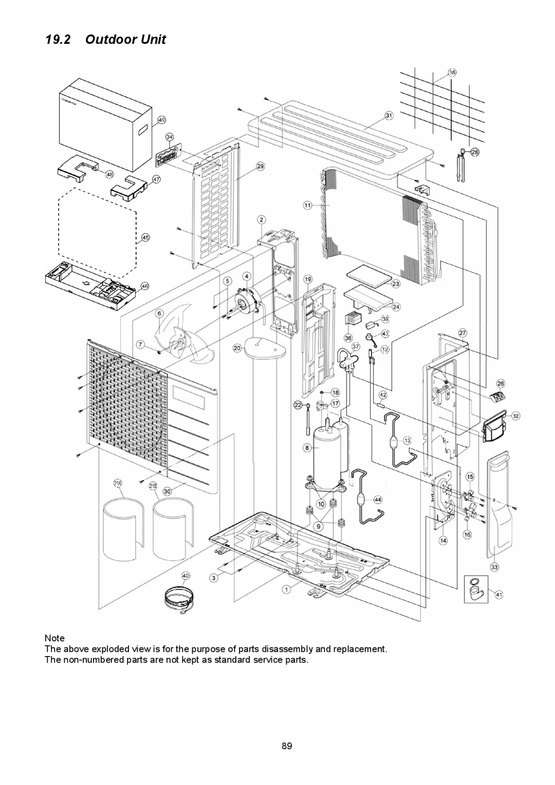 Panasonic Indoor Unit Outdoor Unit CS-E9NKUAW CS-E12NKUAW CU-E9NKUA CU-E12NKUA service manual 