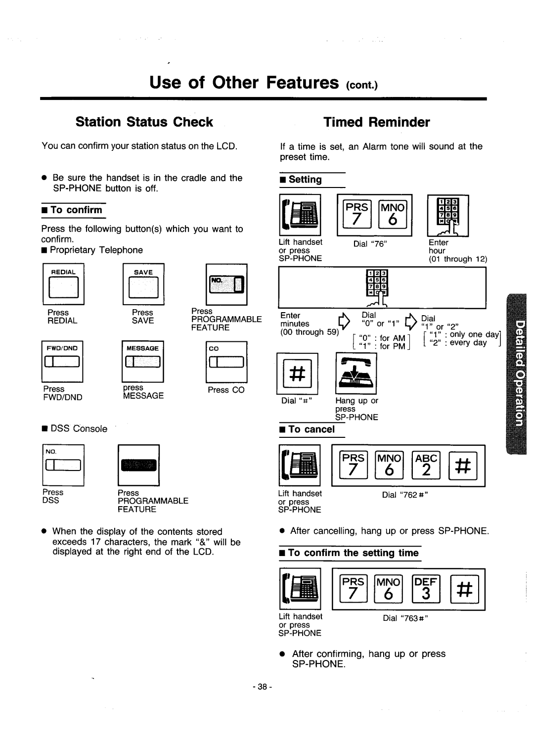 Panasonic integrated telephone system manual 