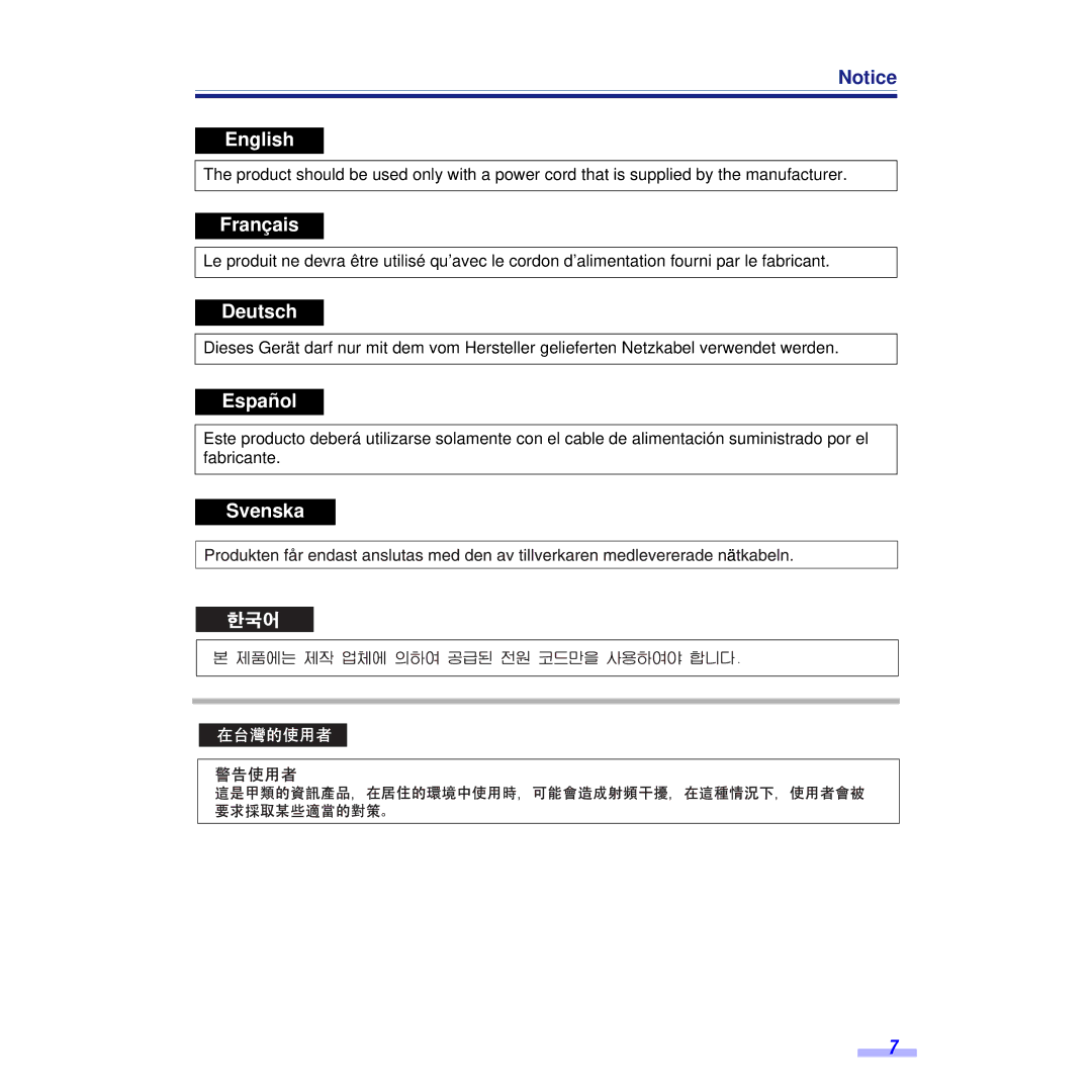 Panasonic KV-S6055WU, KV-S6050WU installation manual English 