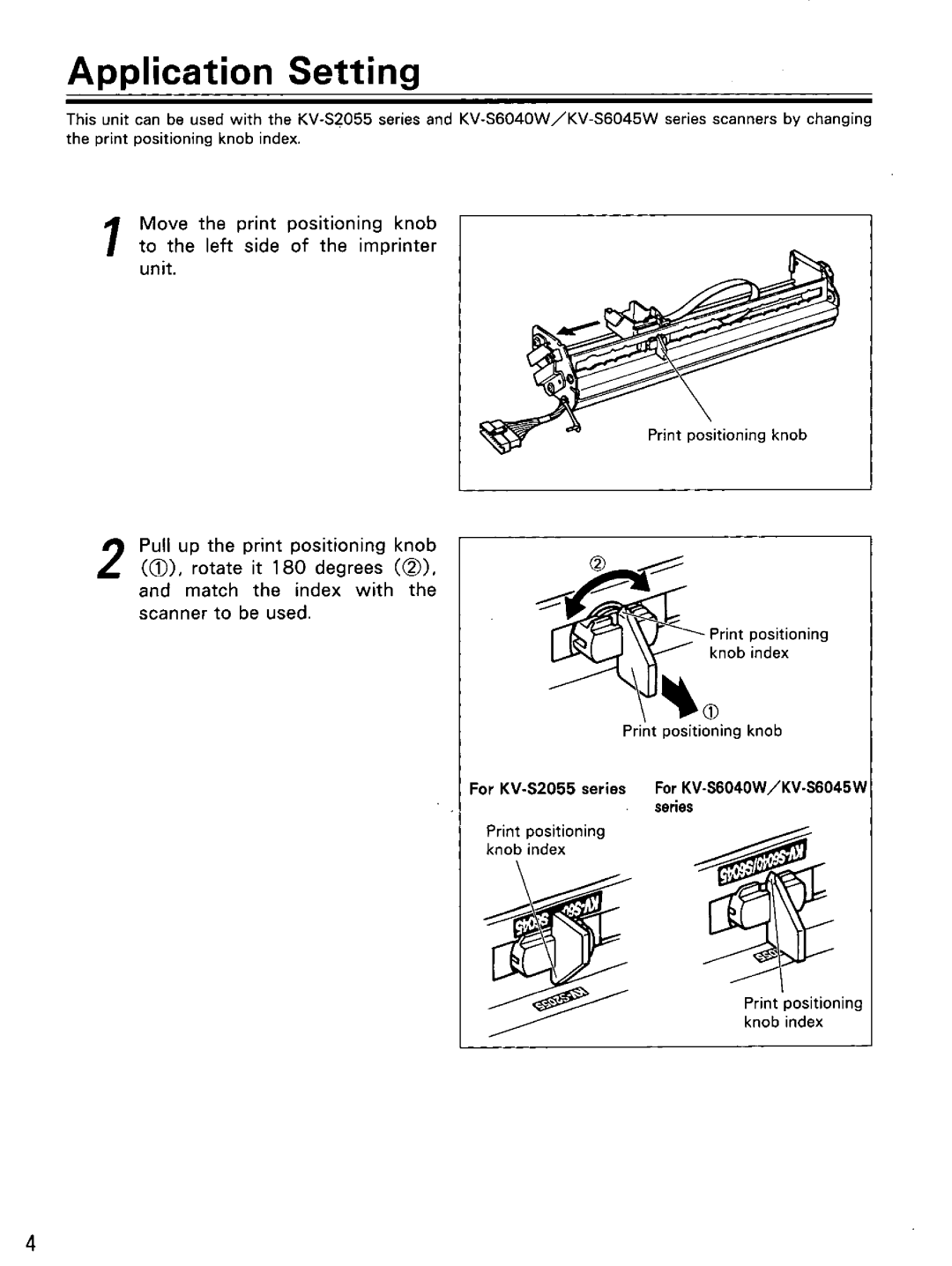 Panasonic KV-SS010 manual 