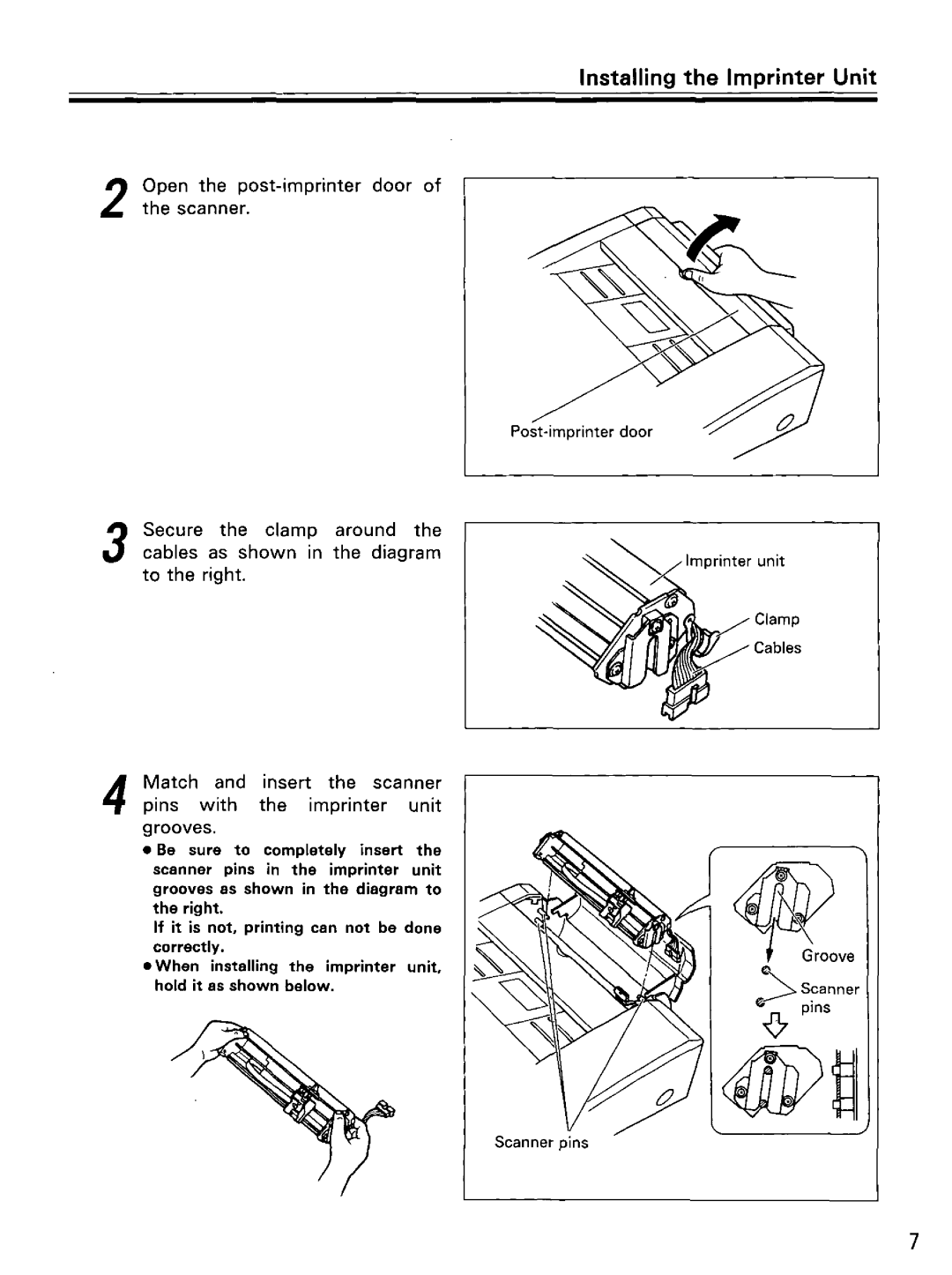 Panasonic KV-SS010 manual 