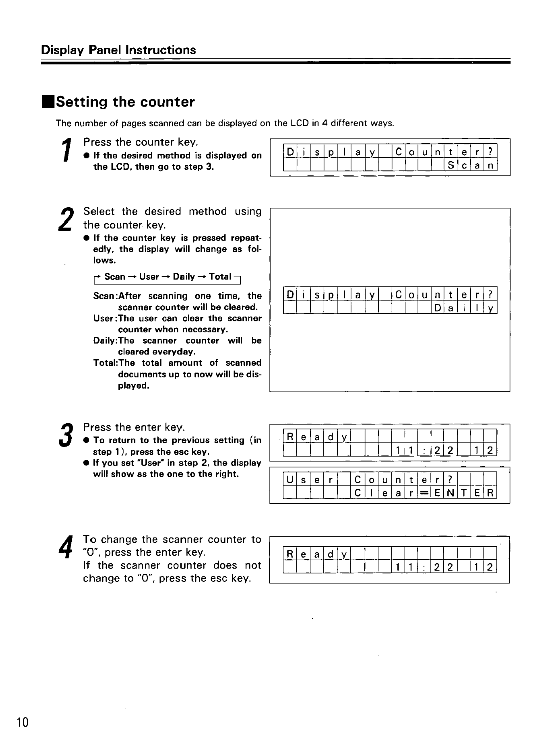 Panasonic KV-SS855D manual 