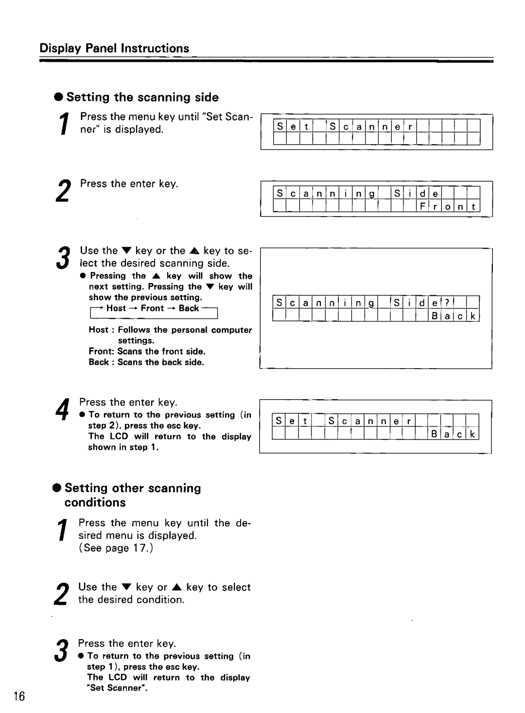 Panasonic KV-SS855D manual 