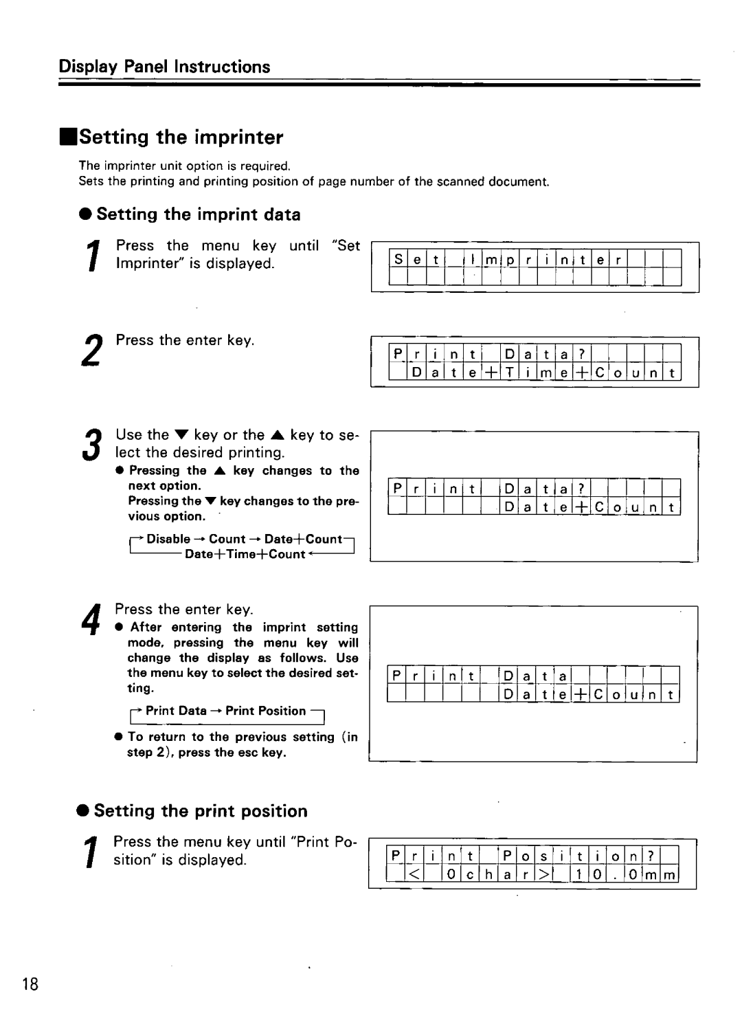 Panasonic KV-SS855D manual 