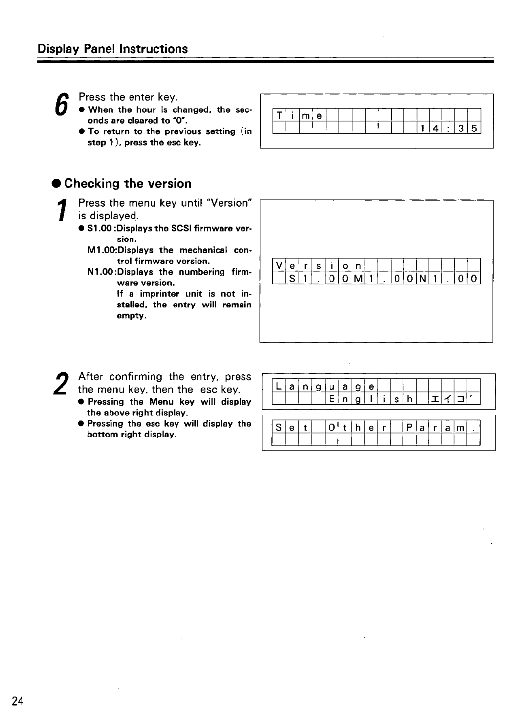 Panasonic KV-SS855D manual 