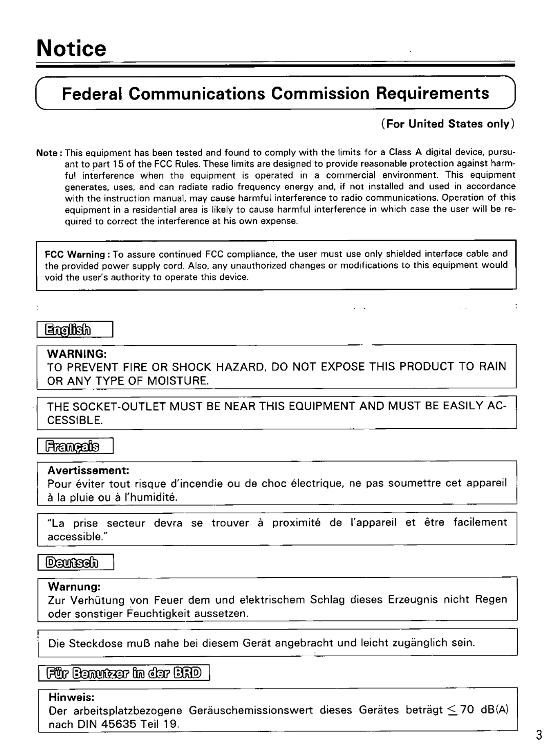 Panasonic KV-SS855D manual 