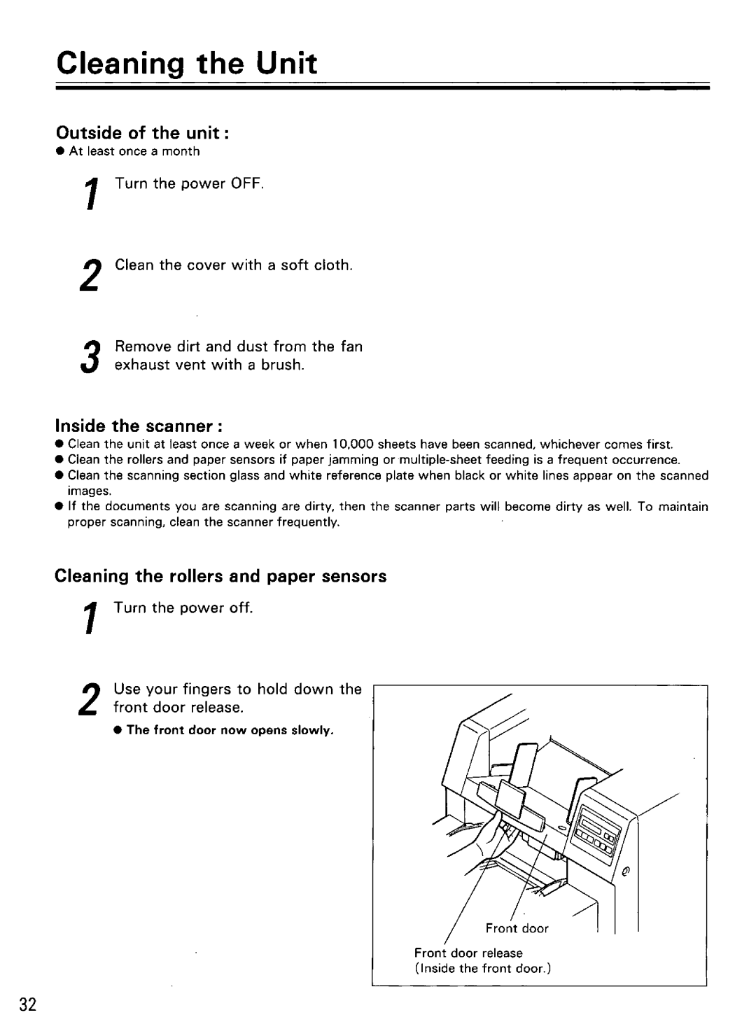 Panasonic KV-SS855D manual 