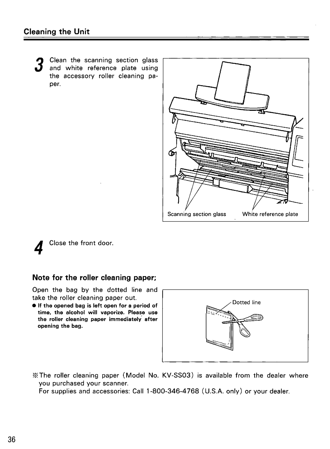 Panasonic KV-SS855D manual 