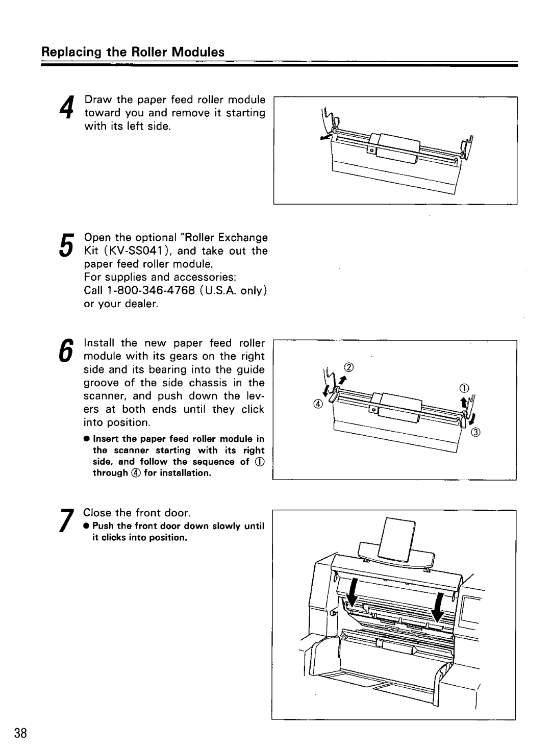 Panasonic KV-SS855D manual 