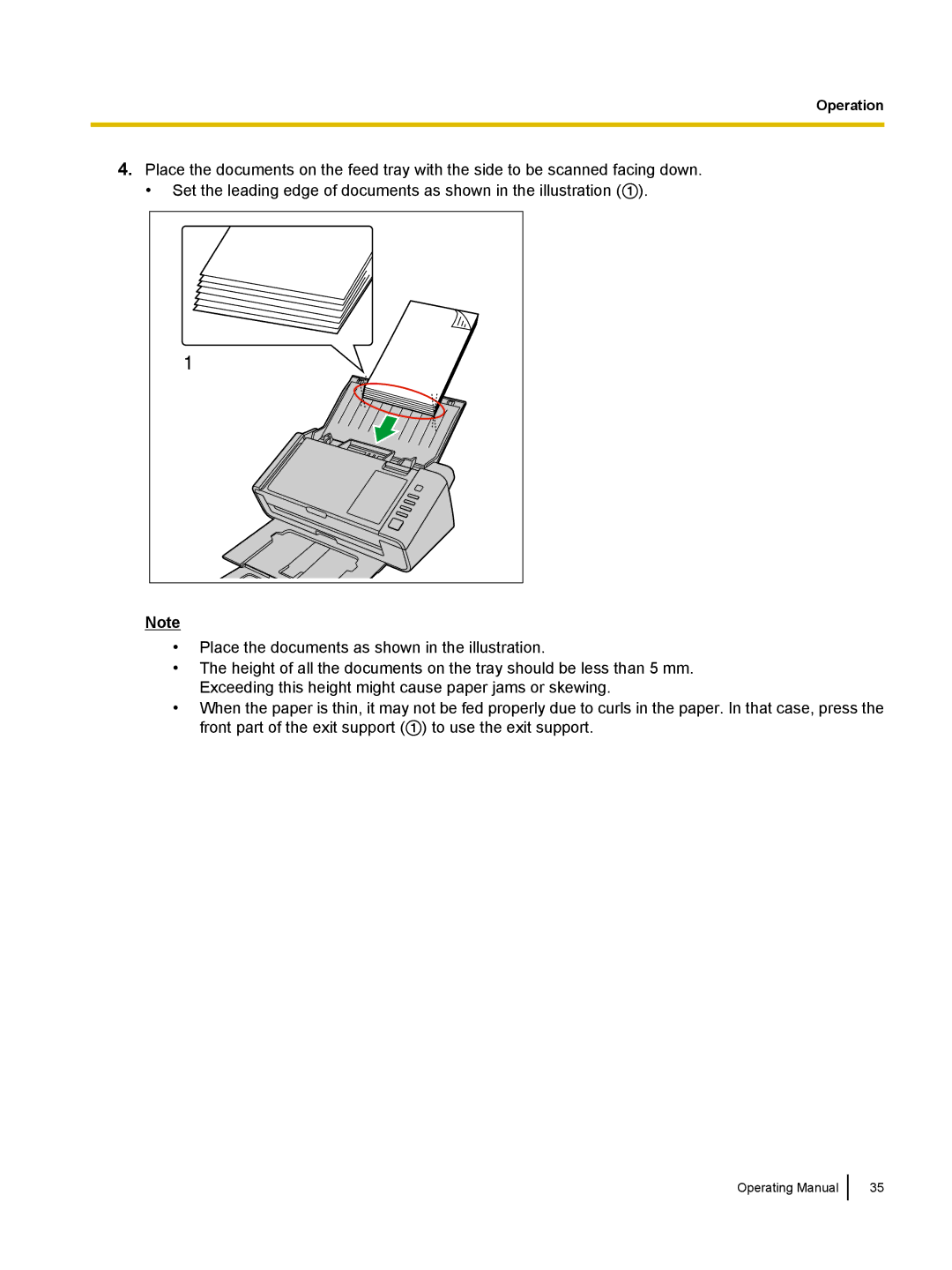 Panasonic KC-S1026C, KVS1015C manual Operation 