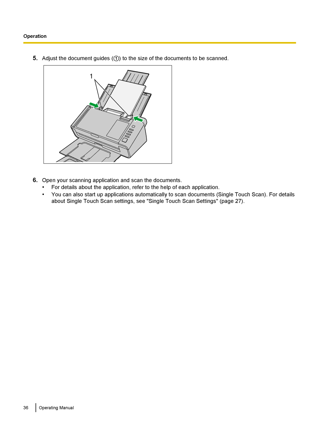 Panasonic KVS1015C, KC-S1026C manual Operation 