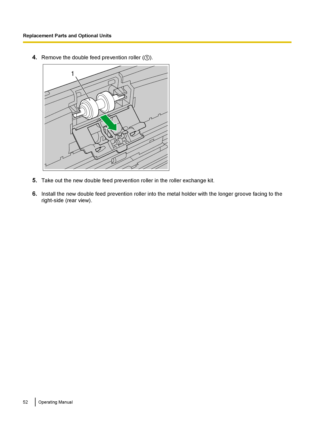 Panasonic KVS1015C, KC-S1026C manual Replacement Parts and Optional Units 