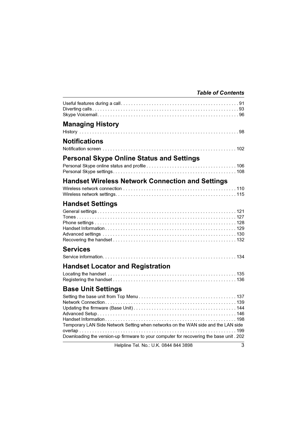 Panasonic KW-WP1050E operating instructions Managing History 